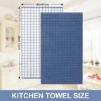 Homaxy Premium Cotton Kitchen Towels 16"x 28", Large Natural Ring Spun 390 GSM - Image 5