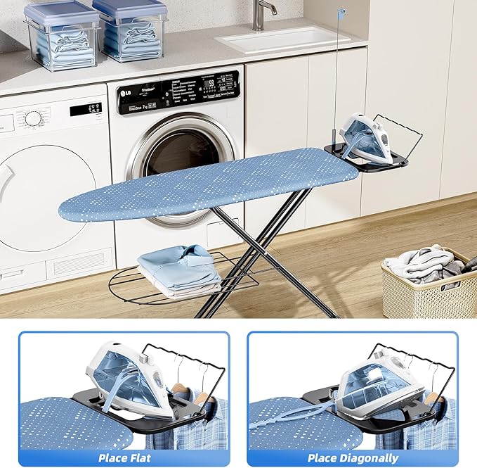 KINGBOARD Ironing Board, Compact Iron Board Full Size - Image 5