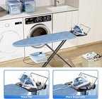 KINGBOARD Ironing Board, Compact Iron Board Full Size - Image 5