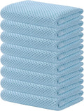 Kitinjoy 100% Cotton Waffle Weave Kitchen Hand Towels by Kitinjoy