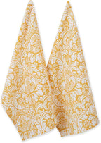 DII Cotton Dish Towel Set Damask Print by DII