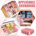 Blosssound 15 Pcs 5.12 Tall Drawer Divider Adjustable Drawer Organizer DIY - Image 6