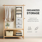 6-Shelf Hanging Closet Organizer - Image 5