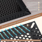 Not Moving Shower Drain Hair Catcher, Effective Hair Catcher Shower Drain - Image 4