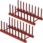 HBlife 2pcs Padauk Dish Drying Rack by HBlife