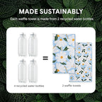 RECYCO Waffle Kitchen Towel Set of 2 - Image 6