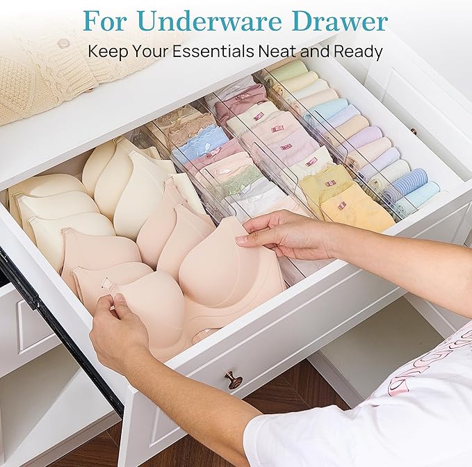 Vtopmart 12 Pack Drawer Dividers - Image 4