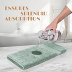 White Classic Green Hand Towels - Image 5