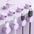 9 Pack Magnetic Cable Clips by Chfeila