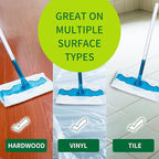 Dr.Easy Dry Sweeping Cloths, 72ct Disposable Mopping Pads Refil Pack, fits - Image 6