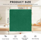Homaxy 12 Pack Kitchen Dish Cloths, Super Soft and Absorbent Coral Velvet Dish - Image 5