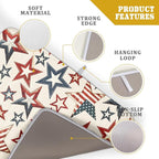 Flag Stars Stripes Patriotic 4th of July Dish Drying Pad 18 x 24 Inch - Image 4