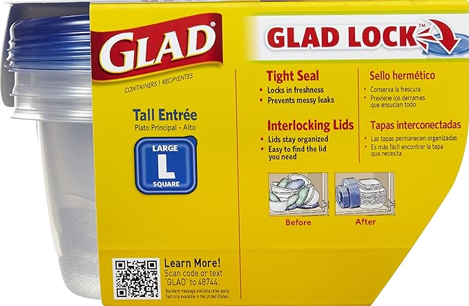 GladWare Tall Entree-3 ct - Image 2