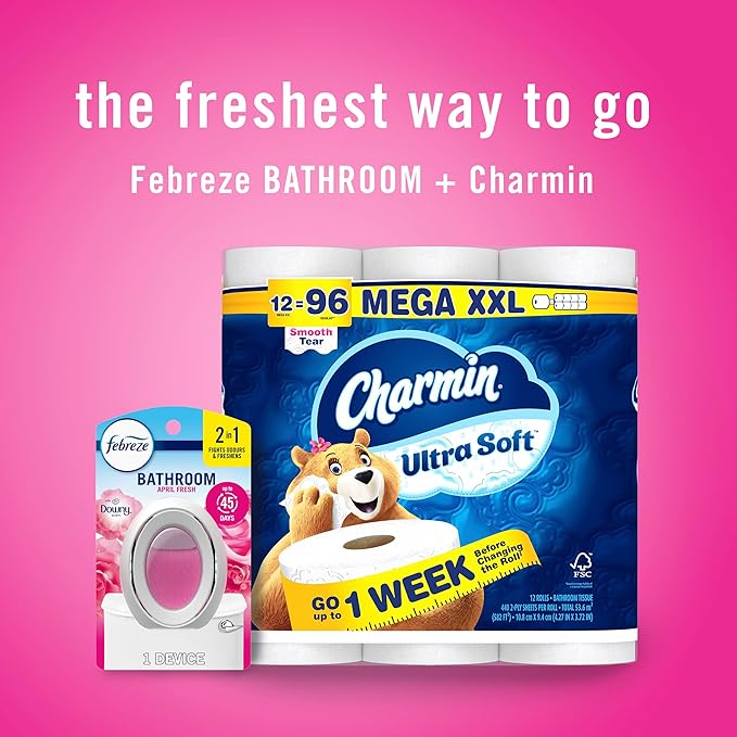 Febreze Bathroom Air Freshener, Odor-Fighting Plug-In Alternative, Bathroom & - Image 6