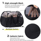 Collapsible Laundry Basket, 90L Foldable Pop Up Laundry Hamper - Image 3