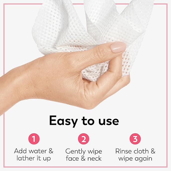 Olay Makeup Remover Wipes, Daily Facials Hydrating Face Cleanser - Image 3