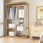 Twira 6-Shelf Hanging Closet Organizer, 2 Separable 3-Shelf Hanging Shelves - Image 2