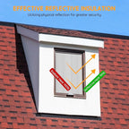 Reflective Foil Insulation, Double Reflective Bubble Insulation Sheet, Aluminum - Image 2