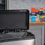 Hefty Ultra Strong Trash Bags, Break Resistant Drawstring Enclosure, Continuous - Image 2