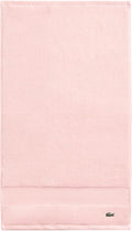 Lacoste Heritage 100% Supima Cotton Hand Towel, Light Pink, Premium Super Soft by LACOSTE