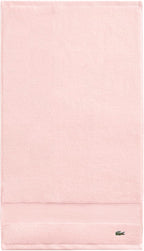 Lacoste Heritage 100% Supima Cotton Hand Towel, Light Pink, Premium Super Soft by LACOSTE