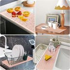 Dish Drying Mats, Heat-resistant Silicone Mat - Image 6