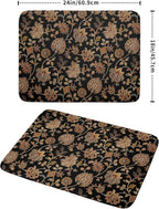Vintage Tapestry Floral Dish Drying Pad 18 x 24 Inch - Image 2