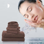 TENSTARS Luxury Silk Hemming Towel Set - Image 4