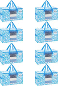 VENO 8 Pack Moving Bags, Storage Bins by Veno