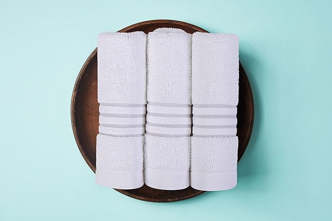 Utopia Towels 8 Piece Premium Towel Set, 2 Bath, 2 Hand, and 4 Washcloths - Image 6
