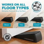 Strongest Home Heavy Duty Door Stop Wedge Made of Premium Quality Zinc and - Image 5