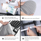 Ironing Board Cover, Full Size Scorch Resistant Padding, Elastic Edge, Heavy - Image 7