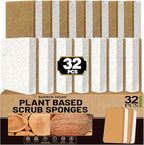 Aheroi Natural Dish Sponge, Organic Eco Friendly Cleaning Sponge by Aheroi