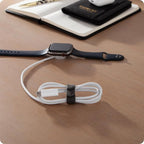 U Brands Silicone Cord Organizer Cable Clips, Cable Management, Office Desk - Image 6