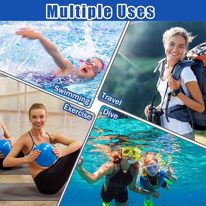 Shappy 2 Pcs Large Travel Laundry Bag Washable Waterproof Wet Dry Large Dirty - Image 2