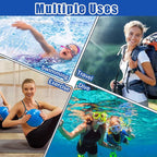 Shappy 2 Pcs Large Travel Laundry Bag Washable Waterproof Wet Dry Large Dirty - Image 2