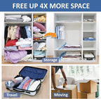 Cozy Essential Vacuum Storage Bags, Compression Space Saver Bags - Image 3