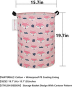QUEENLALA Large Storage Basket, Laundry Hamper/Bathroom/Home Decor/Collapsible - Image 2