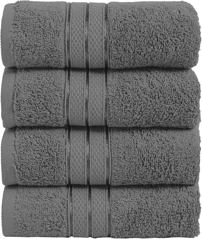 Elegant Comfort Three Line Popcorn Towel Set by ELEGANTCOMFORT