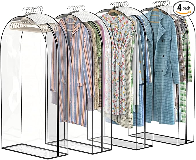 Upgraded Thickened Clear Garment Bags by Unknown