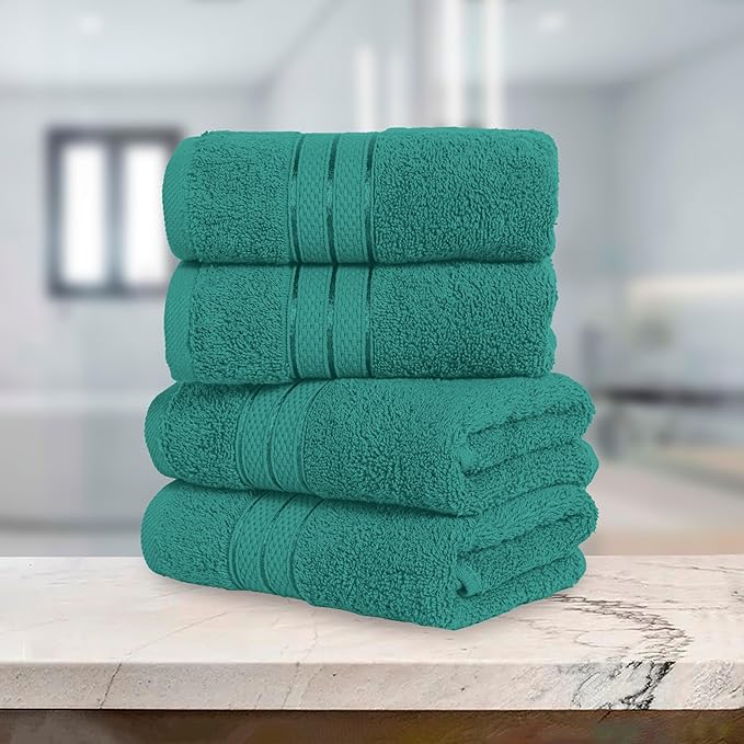 Elegant Comfort Three Line Popcorn Towel Set - Image 7