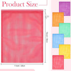 Frienda 6 Pieces Mesh Stuff Sack, 11 x 15 Inch Durable Nylon Drawstring Laundry - Image 2