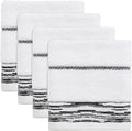 Nicole Miller - Washcloths, Soft & Absorbent Cotton Towels, Dorm Room Essentials by NicoleMiller