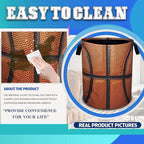 Basketball Laundry Basket Ball Texture Oxford Cloth Laundry Hamper - Image 7