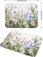 Aportt Spring Summer Floral Dish Drying Mat - Image 2