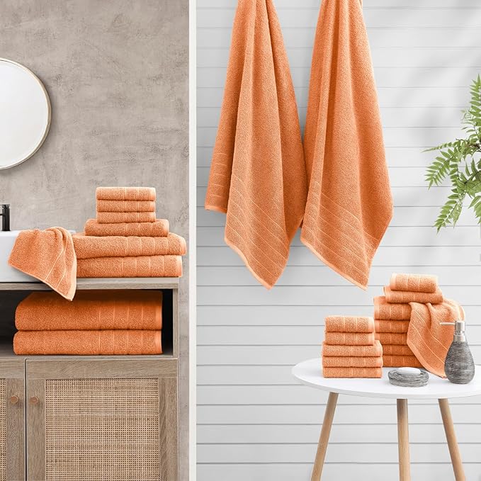 Casa Platino 100% Cotton Bathroom Towel Set - Image 7