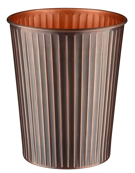 Monarch Abode Metal Bathroom Trash Can – Waste Basket by MonarchAbode