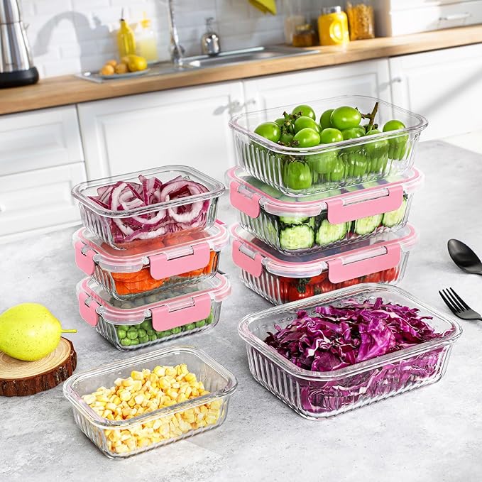 KOMUEE 10 Packs Glass Meal Prep Containers - Image 7