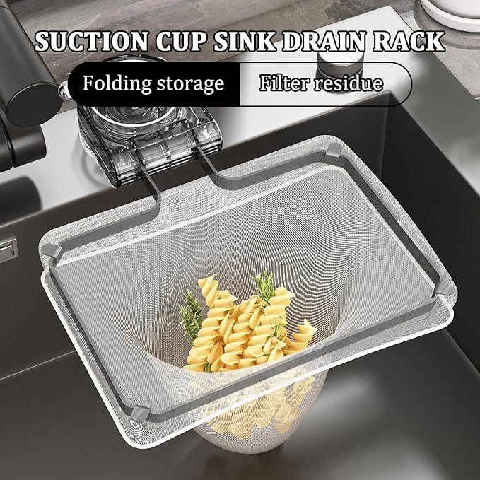 Kitchen Sink Strainer with 100 PCS Filter Mesh Bag, Food Waste Filter Basket - Image 4