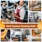 FIXSMITH Microfiber Cleaning Cloth -Pack of 50, Highly Absorbent Cleaning Rags - Image 7